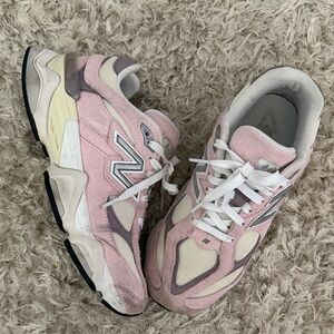 New Balance Blush and Ivory Sneakers